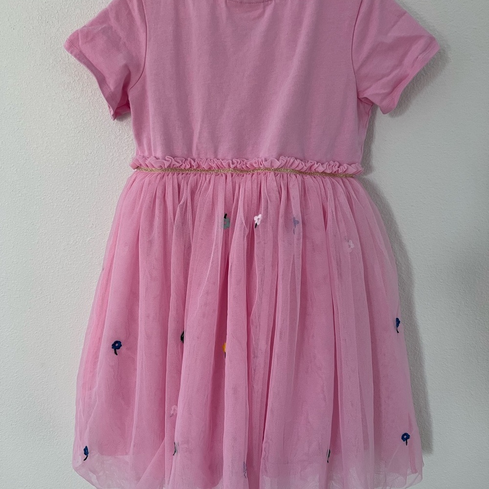 Hanna Andersson Pink Tulle Kids Dress - Picture 3 of 4